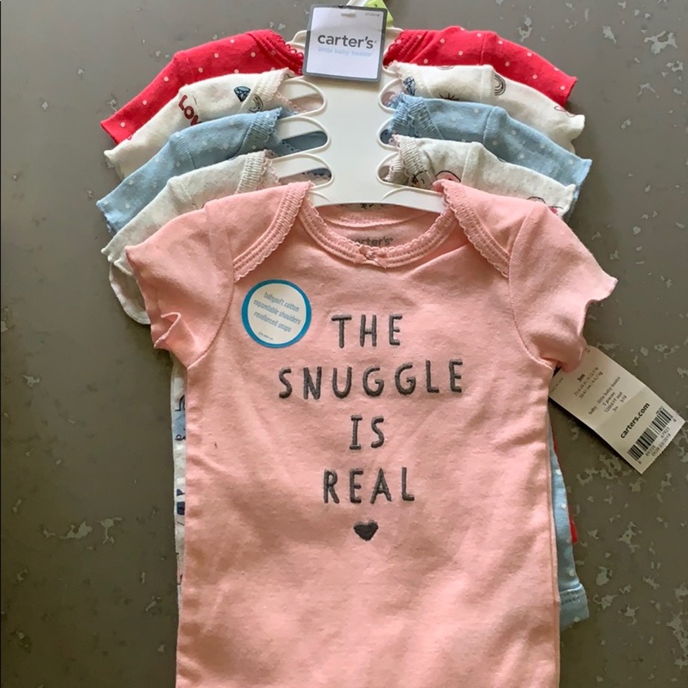 NWT 5 onesies